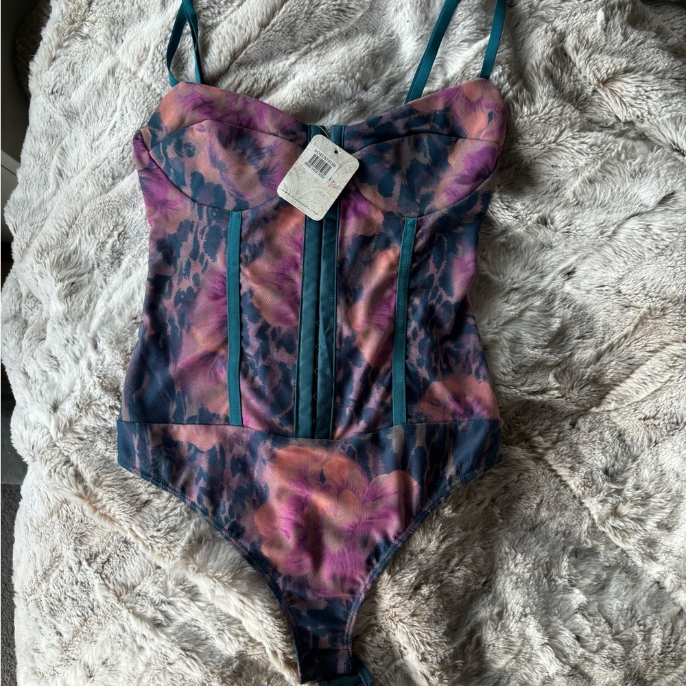 Free People Corset Bodysuit